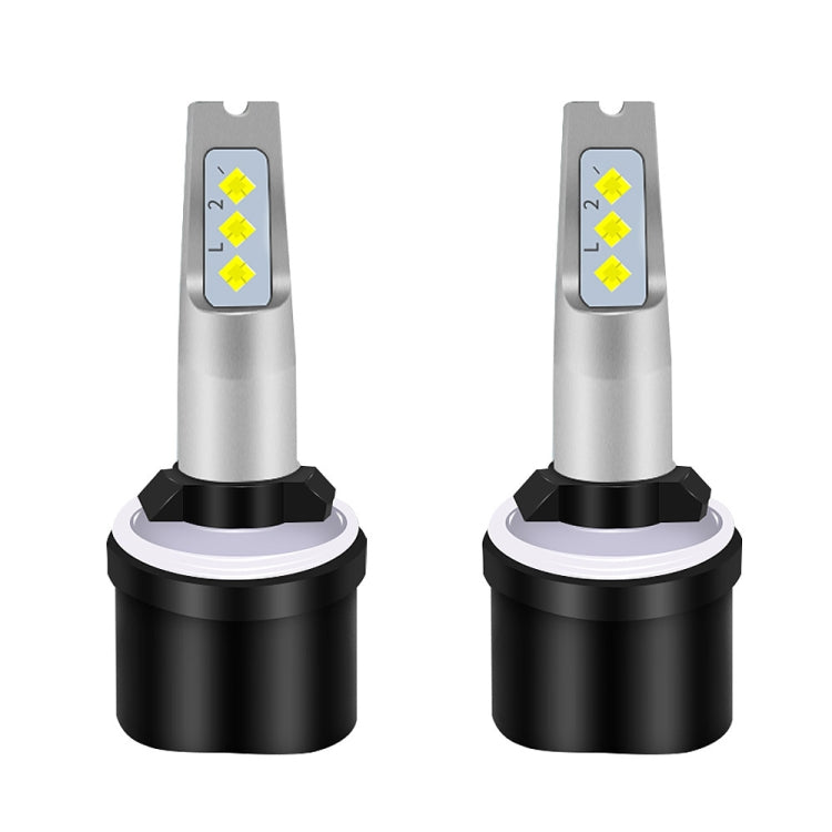DC 12V-24V 12W 1800LM Car LED Fog Light, H4, H7, H8, H11, P13W, H16JP, 880, 881, 9005, 9006