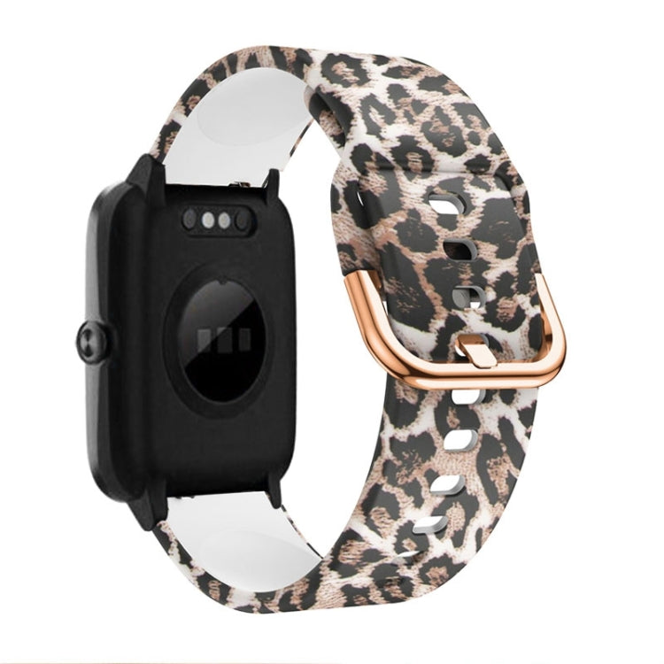 19mm Silicone Printing Watch Band, For ID205 / Willful SW021