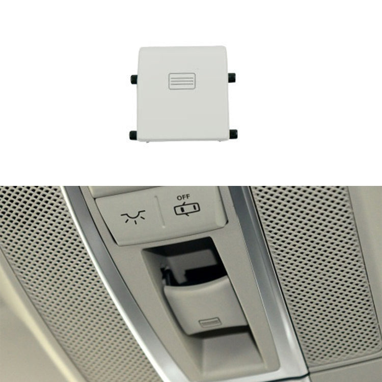 Car Dome Light Button Sunroof Window Switch Button for Mercedes-Benz W166 / W292 2012-, Left Driving, Flat, Convex