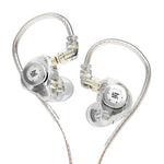 KZ-EDX PRO Dynamic HiFi In-Ear Sports Music Headphones, With Microphone, Without Microphone