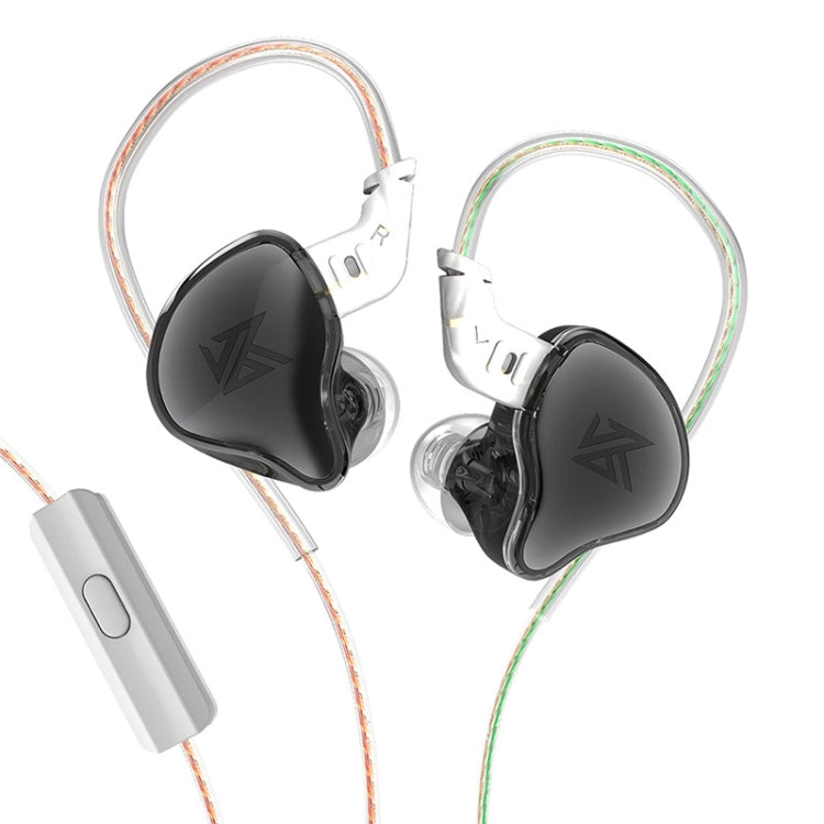 KZ-EDC High-Value Subwoofer Wired HIFI In-Ear Headphones, With Microphone, Without Microphone