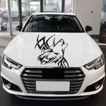 D-967 Wolf Tribe Pattern Car Modified Decorative Sticker, D-967
