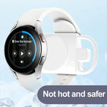 T09-S USB+Type-C Portable Wireless Smart Watch Charger for Samsung Watch Series, For Samsung Watch Series