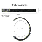 Nylon Loop Watch Band For Apple Watch Series, 7 45mm / 6&SE&5&4 44mm / 3&2&1 42mm, 7 41mm / 6&SE&5&4 40mm / 3&2&1 38mm