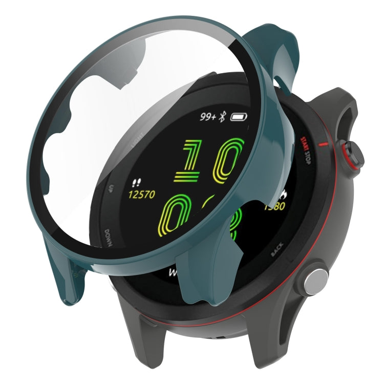 PC Tempered Film Full Body Watch Case, For Garmin Forerunner 255, For Garmin Forerunner 255S, For Garmin Forerunner 955