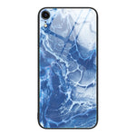 Marble Pattern Glass Protective Phone Case, For iPhone 14, For iPhone 1XR, For iPhone XS Max