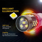 12V 7W Strobe Car LED Fog Light, 1 Pair 1156, 1 Pair 1157, 1 Pair 7440, 1 Pair 7443, 1 Pair 9005, 1 Pair 9006