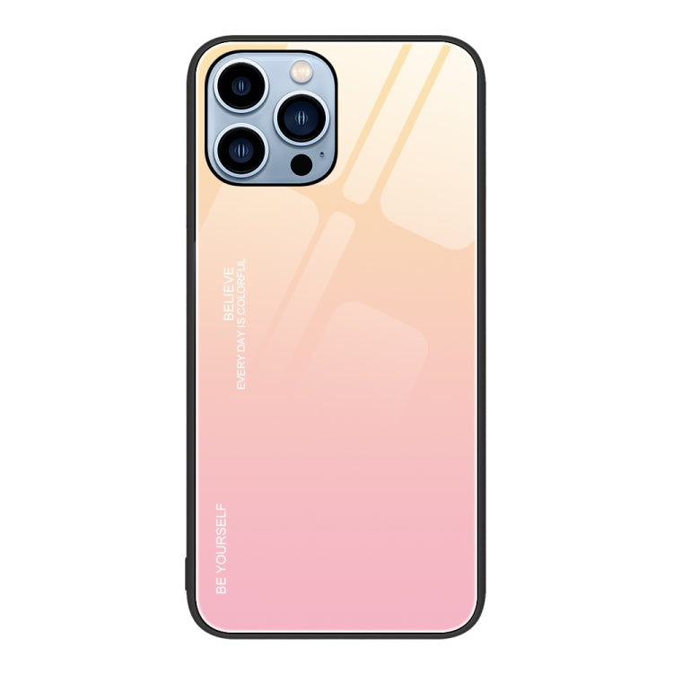 Gradient Color Glass Case, For iPhone 14 Pro Max, For iPhone 14 Pro, For iPhone 14