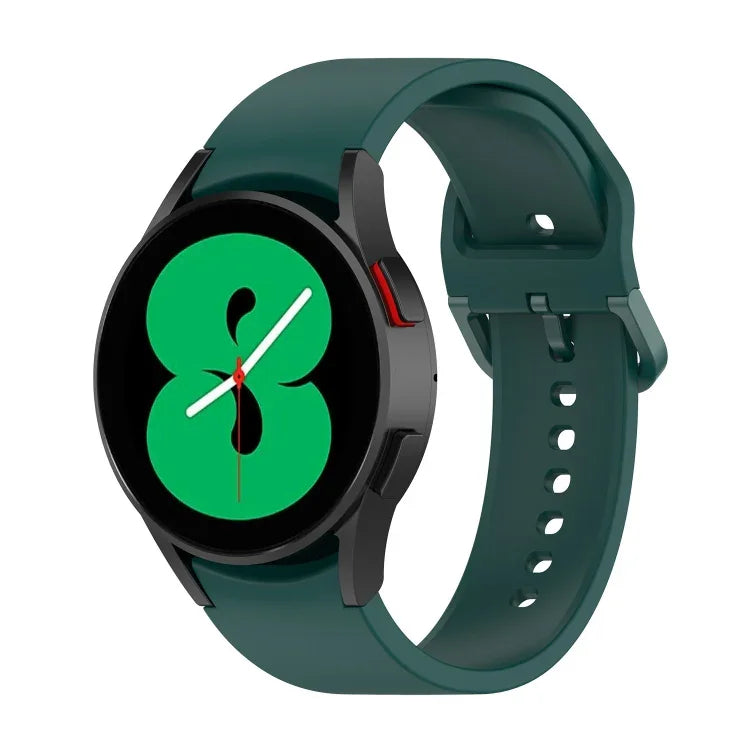 Official Silicone Watch Band, Size:L, For Samsung Galaxy Watch 5 40mm, For Samsung Galaxy Watch 5 44mm, For Samsung Galaxy Watch 5 Pro 45mm