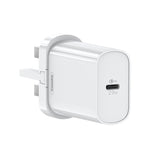 REMAX RP-U70 Jane Series 20W USB-C/Type-C PD Fast Charger, CN Plug, UK Plug, US Plug