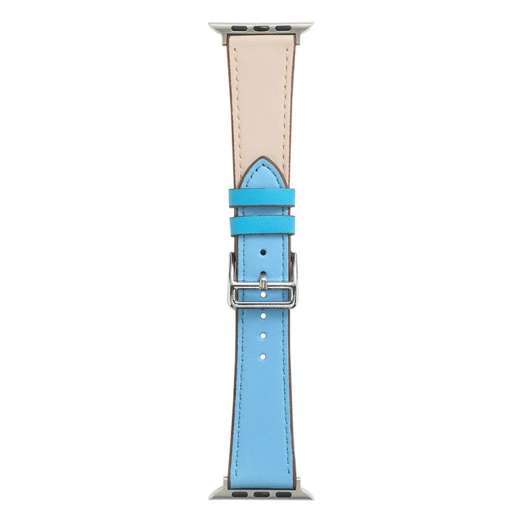 Single Lap Microfiber Leather Watch Band For Apple Watch Series, 7 45mm / 6&SE&5&4 44mm / 3&2&1 42mm, 7 41mm / 6&SE&5&4 40mm / 3&2&1 38mm