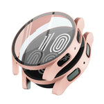 PC + Tempered Glass Integrated Protective Watch Case, For Samsung Galaxy Watch5 40mm, For Samsung Galaxy Watch5 44mm