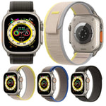 Nylon Watch Band For Apple Watch Series 8&7 41mm / SE 2&6&SE&5&4 40mm, For Apple Watch 42mm / 41mm / 40mm / 38mm