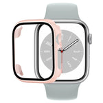 Tempered Glass Film PC Watch Case, For Apple Watch Series 9 / 8 / 7 41mm, For Apple Watch Series 9 / 8 / 7 45mm