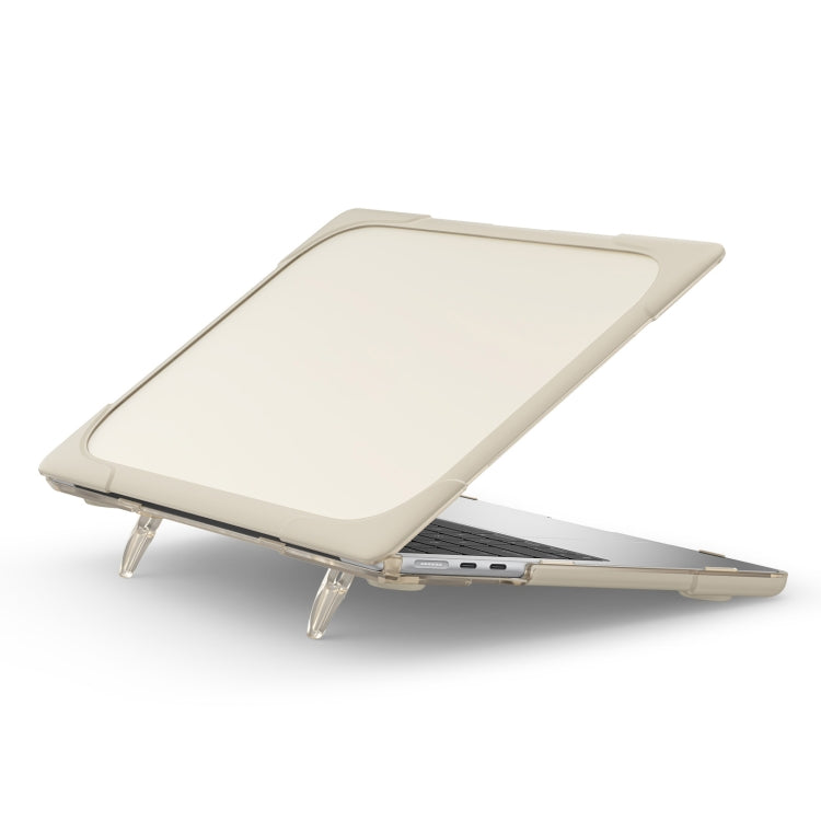 TPU + PC Two-color Anti-fall Laptop Protective Case, For MacBook Air 13.6 inch A2681 2022 / M3 2024 A3113 / M4 2025 A3240