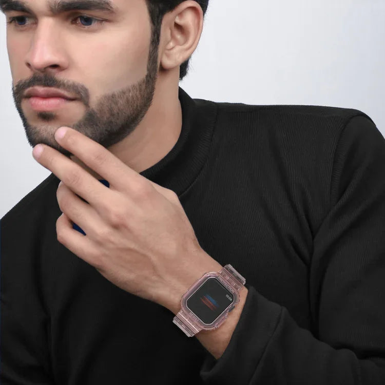 Armor Integrated TPU Watch Band, For Apple Watch Ultra 49mm