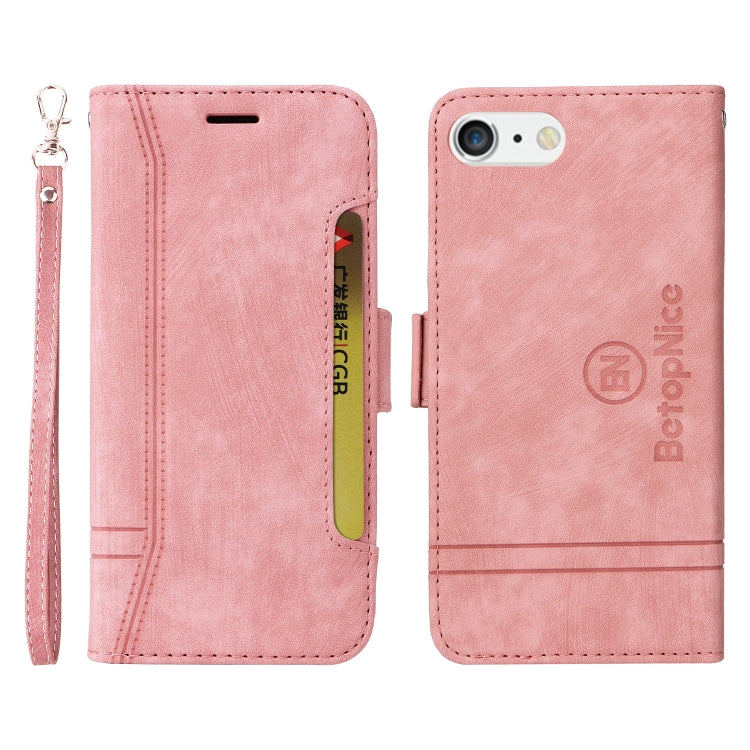 BETOPNICE Dual-side Buckle Leather Phone Case, For iPhone 7 Plus / 8 Plus