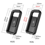 Motorcycle / Bicycle Rearview Mirror Wireless Charging Waterproof Box Mobile Phone Holder, M18S-A2, M18L-A2