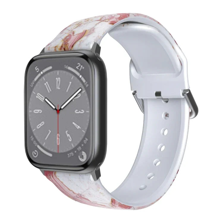 Breathable TPU Watch Band For Apple Watch, Series 8&7 41mm / SE 2&6&SE&5&4 40mm / 3&2&1 38mm