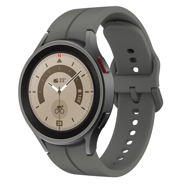 Colorful Buckle Silicone Watch Band, For Samsung Galaxy Watch 5 40mm / 44mm