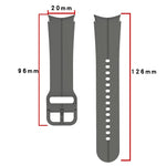 Colorful Buckle Silicone Watch Band, For Samsung Galaxy Watch 5 40mm / 44mm