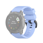 For Garmin Fenix 6X 26mm Quick Release Official Texture Wrist Strap Watchband, with Plastic Button, with Metal Button