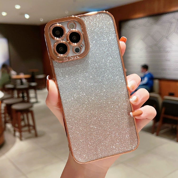 High Transparent Gradient Color Glitter TPU Phone Case, For iPhone 6 Plus / 6s Plus, For iPhone 6 / 6s