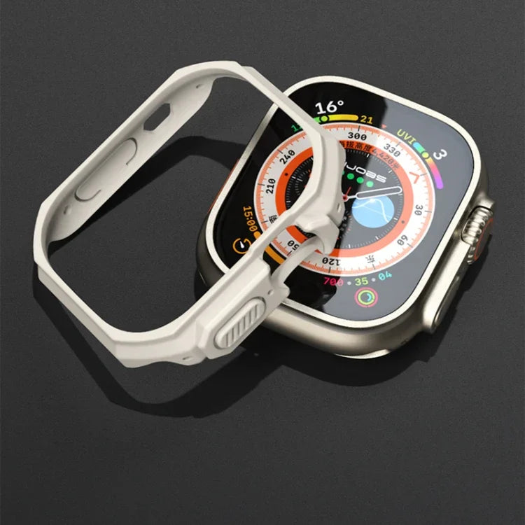 Mijobs Ultra-thin Bezel PC Watch Case, For Apple Watch Ultra 3 / 2 / 1 49mm