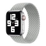 Nylon Single-turn Braided Watch Band For Apple Watch Series 8&7 41mm / SE 2&6&SE&5&4 40mm / 3&2&1 38mm, For Apple Watch Series 8&7 41mm,135mm, For Apple Watch Series 8&7 41mm, 135mm, For Apple Watch Series 8&7 41mm, 145mm