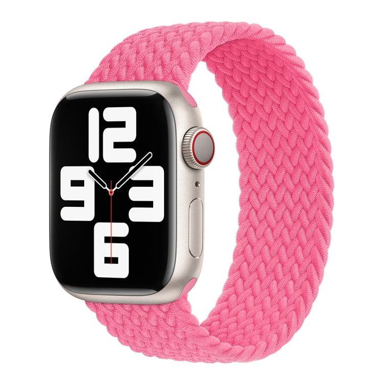 Nylon Single-turn Braided Watch Band For Apple Watch Series 8&7 41mm / SE 2&6&SE&5&4 40mm / 3&2&1 38mm, For Apple Watch Series 8&7 41mm,135mm, For Apple Watch Series 8&7 41mm, 135mm