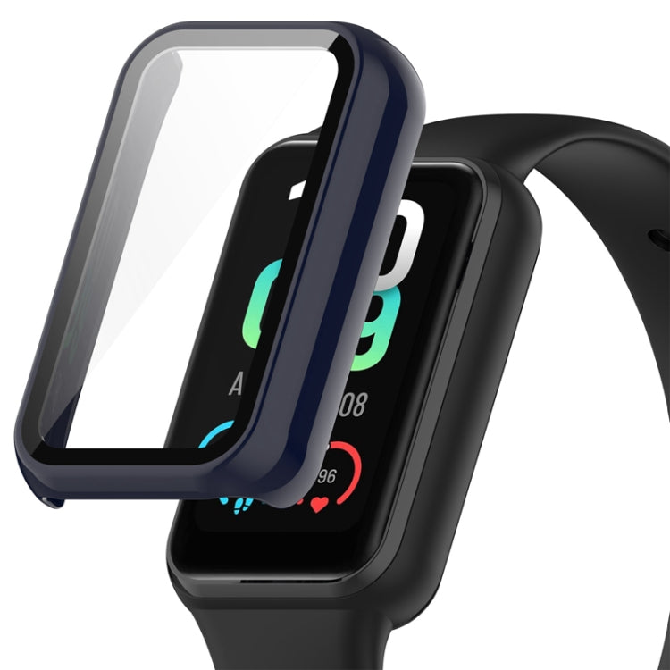 PC + Tempered Glass Integrated Protective Watch Case, For Amazfit Band 7