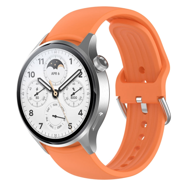 22mm Solid Color Silicone Watch Band, For Xiaomi Watch S2