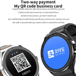 BM01 1.45 inch Silicone Band IP68 Waterproof Smart Watch Support Bluetooth Call / NFC, Silicone Band (Silver), Silicone Band (Black)