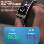 K20 1.14 inch Silicone Band Earphone Detachable Life Waterproof Smart Watch Support Bluetooth Call, Silicone Band (Black Rose Gold)