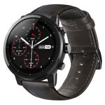 Oil Wax Genuine Leather Watch Band, For Amazfit 2 Stratos, For Ticwatch Pro / E2 / S2, For Pebble Gen 1, For Pebble Time