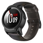 Oil Wax Genuine Leather Watch Band, For Amazfit 2 Stratos, For Ticwatch Pro / E2 / S2, For Pebble Gen 1, For Pebble Time