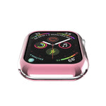 Plating TPU Round Hole Hollowing Protective Case, For Apple Watch Series 6 / 5 / 4 / SE 2025 / 2023 / 2022 40mm, For Apple Watch Series 3 & 2 & 1 42mm