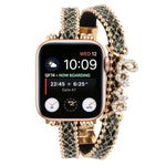LOVE Leather Chain Watch Band, For Apple Watch Series 8&7 45mm, For Apple Watch Series 8&7 41mm