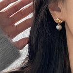 Temperament Ladies Light Luxury Pearl Double Layer Earrings Diamond Earrings, EH1490, EH0668, EH1595, EH1220, EH1509, EH1667, EH1291, EH1661, EH1671, EH1666, EH0829, EH0820, EH1649, EH1485, EH1560, EH1662, EH1650, EH1631, EH1628, EH0997, EH0518, EH1543...