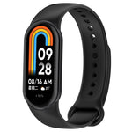 Solid Color Silicone Plug Replacement Watch Band, For Xiaomi Mi Band 8