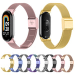 Milanese Buckle Metal Watch Band, For Xiaomi Mi Band 8
