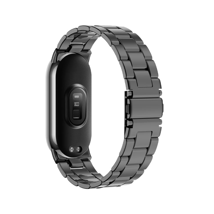 Milanese Three-bead Metal Watch Band, For Xiaomi Mi Band 8
