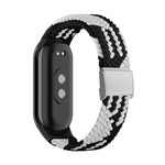 Adjustable Nylon Braided Steel Buckle Watch Band, For Xiaomi Mi Band 8