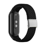 Adjustable Nylon Braided Steel Buckle Watch Band, For Xiaomi Mi Band 8