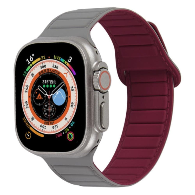 Loop Magnetic Silicone Watch Band, For Apple Watch 7 41mm, For Apple Watch 7 45mm, For Apple Watch SE 40mm