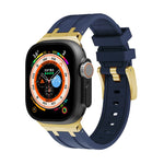 AP Silicone Watch Band, For Apple Watch 7 41mm, For Apple Watch 7 45mm, For Apple Watch SE 40mm