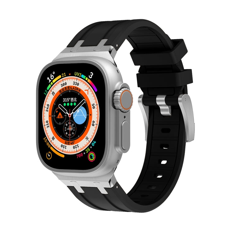 AP Silicone Watch Band, For Apple Watch 7 41mm, For Apple Watch 7 45mm, For Apple Watch SE 40mm