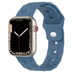 Football Texture Silicone Watch Band, For Apple Watch Ultra 2 49mm, For Apple Watch 9 45mm, For Apple Watch 9 41mm, For Apple Watch Ultra 49mm