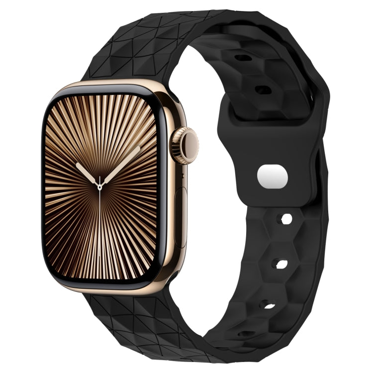 Football Texture Silicone Watch Band, For Apple Watch Series 10 46mm, For Apple Watch Series 10 42mm, For Apple Watch SE 2023 44mm, For Apple Watch SE 2023 40mm
