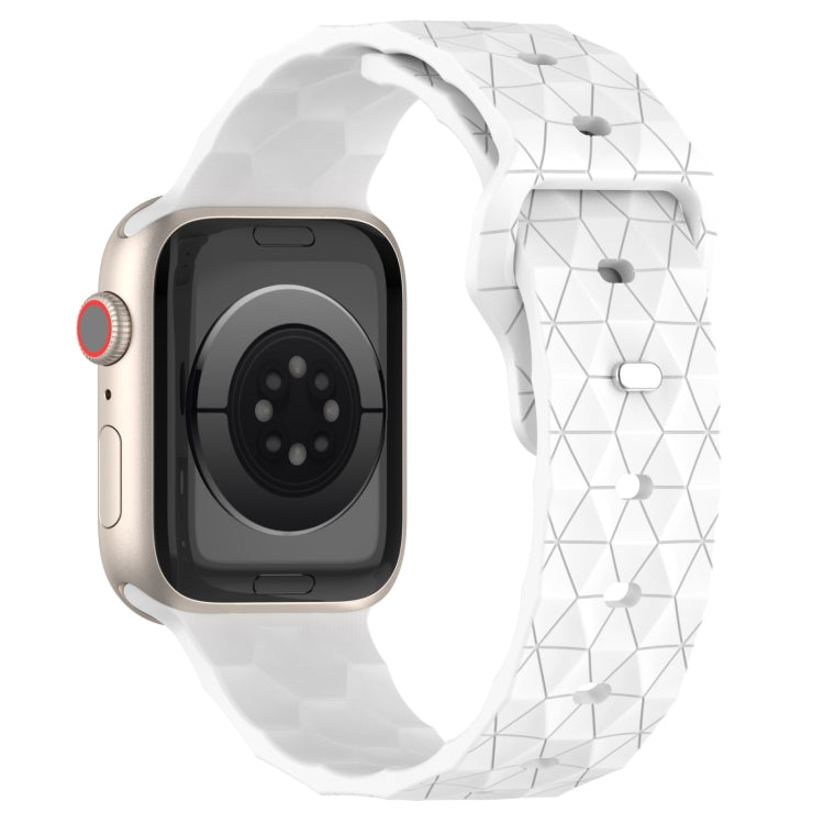 Football Texture Silicone Watch Band, For Apple Watch Series 10 46mm, For Apple Watch Series 10 42mm, For Apple Watch SE 2023 44mm, For Apple Watch SE 2023 40mm